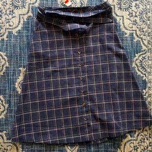 Fashionable trendy high skirt